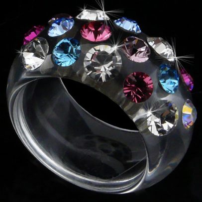 Grace Transparent Acrylic Ring