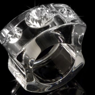 Purismo Transparent Acrylic Ring